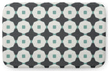 24" x 17" Button Up Bathmat, Pepper