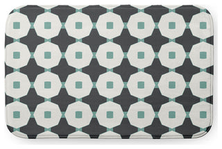 24" x 17" Button Up Bathmat, Pepper