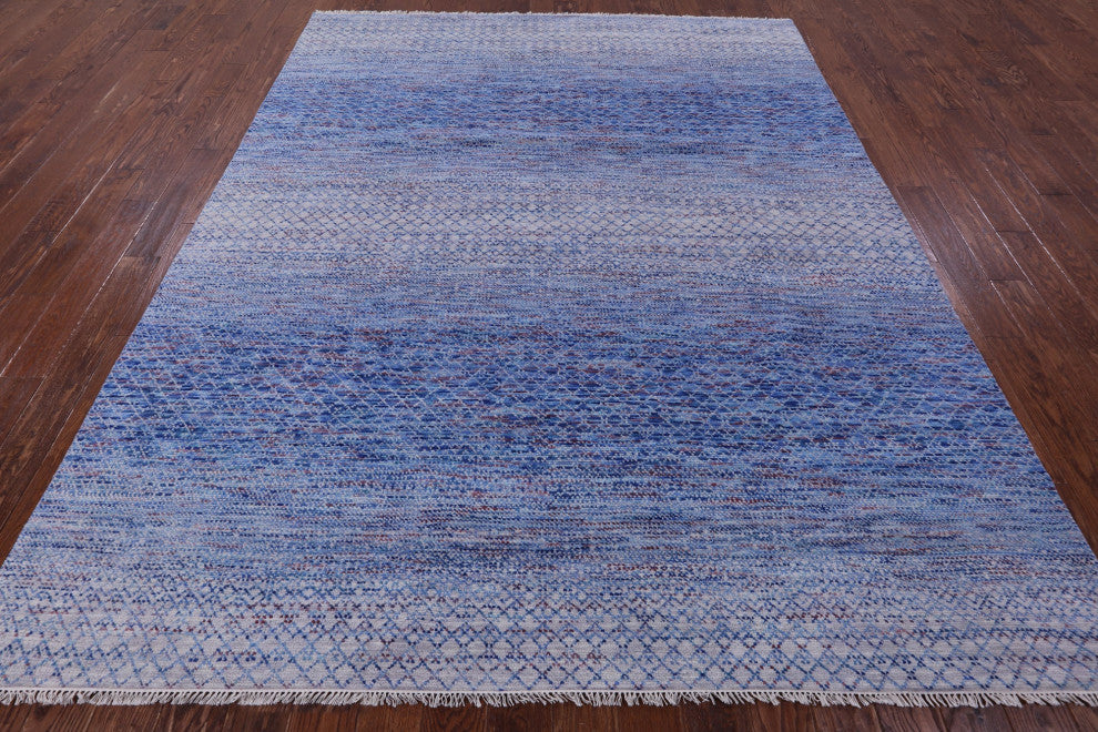 Savannah Grass Hand Knotted Wool Rug 8' 1" X 10' 3" - Q13199