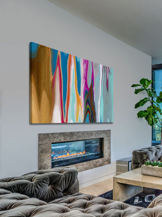 "Ocean Movement II" Painting Print on Canvas by Irena Orlov