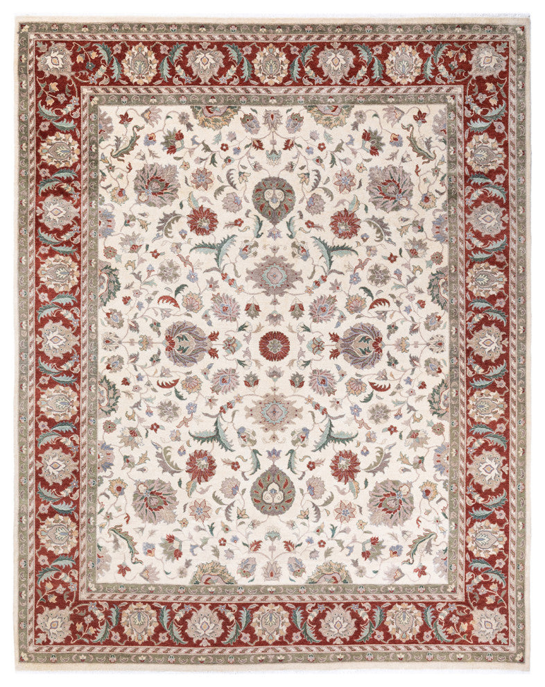 MOGUL, Hand Knotted Area Rug 10' 1" X 8' 1"