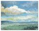 Cloudy Rolling Hills 16x20 Canvas Wall Art