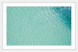 "Azul Sin Fin" Framed Painting Print, 18"x12"