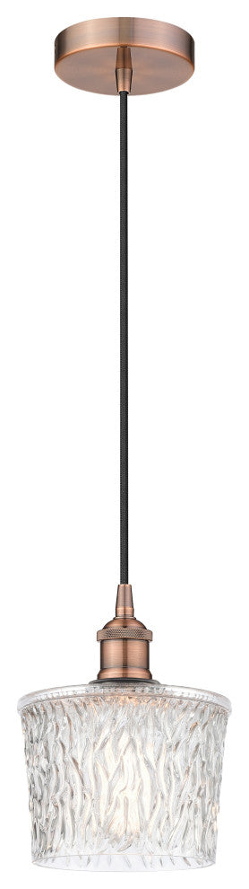 Innovations 616-1P-AC-G402 1-Light Mini Pendant, Antique Copper