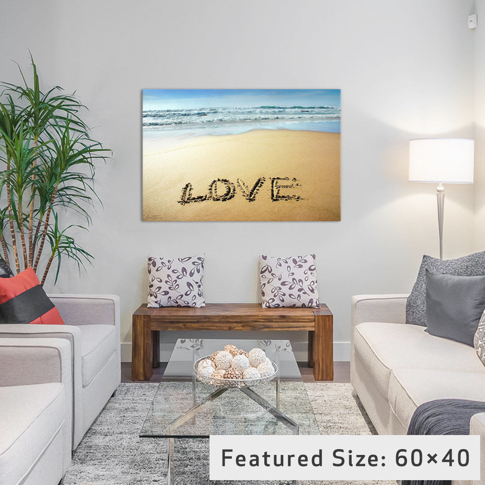 "Love" by Ben Heine, 18x12x1.5"