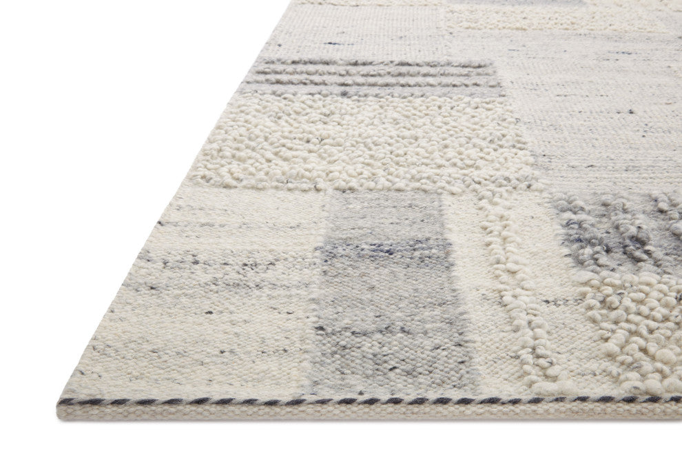Loloi Manfred Slate / Mist 4'-0" x 6'-0" Accent Rug