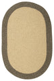 Colonial Mills Hudson HN41 Beige All-Natural/Eco Area Rug, Round 12'x12'