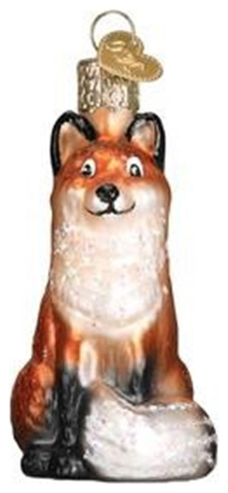 Old World Christmas 14025 Glass Blown Mini Woodland Animal Set Ornament