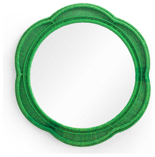 Zeva Wall Mirror, Green