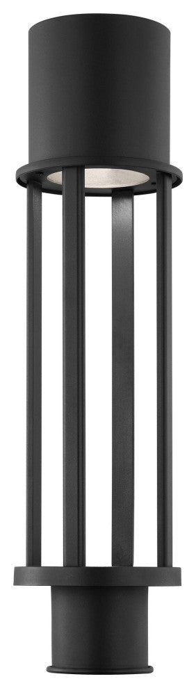 Union LED Outdoor Post, Black