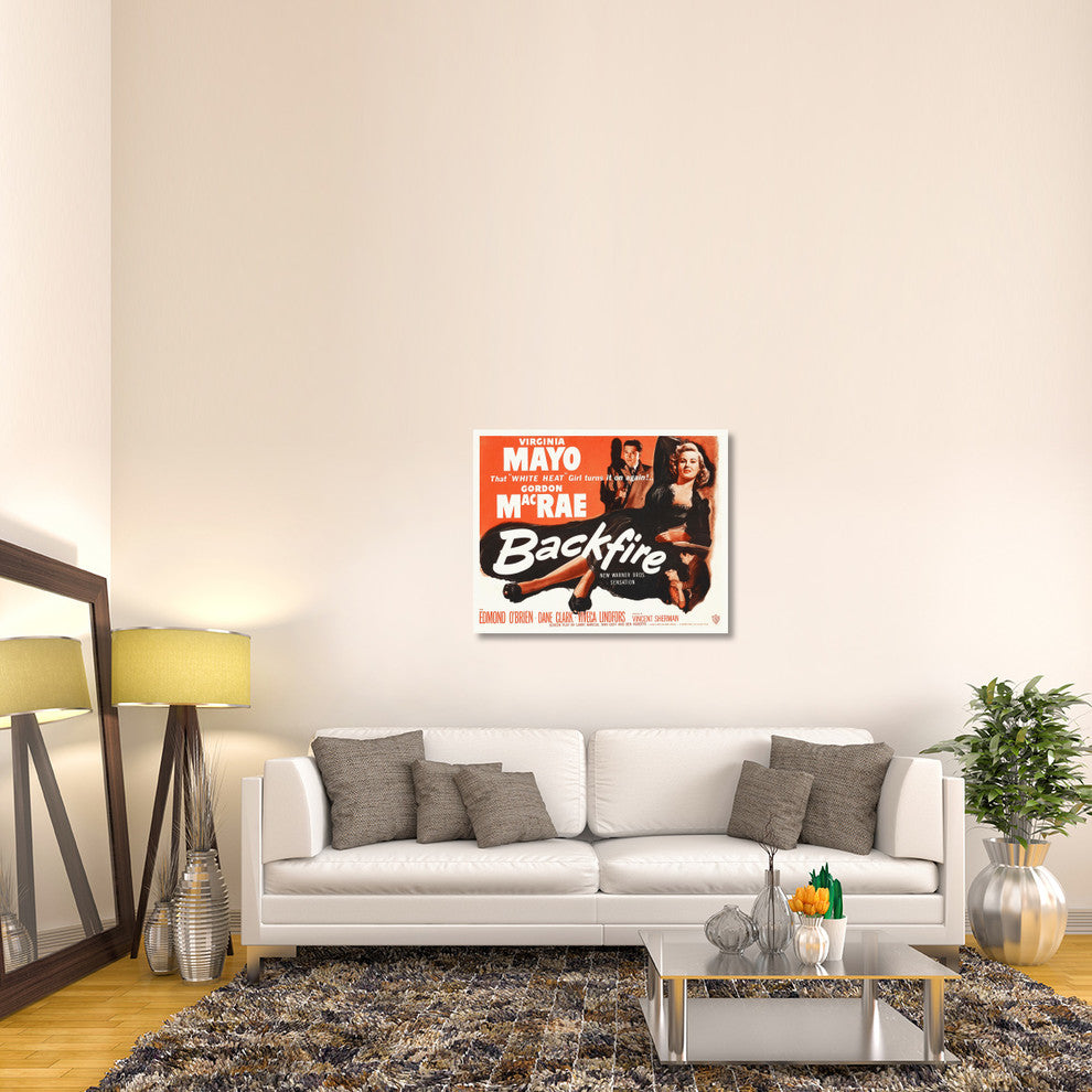 "Backfire" Stretched Canvas Giclee by Hollywood Photo Archive, 40x32"