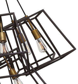 Hinkley Lighting 3357 7 Light Large Multi Light Pendant - Bronze