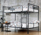 Reston Metal Bunk Beds, Full Over Full