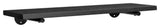 Bailey Wall Mounted Shelves, Black, 24"
