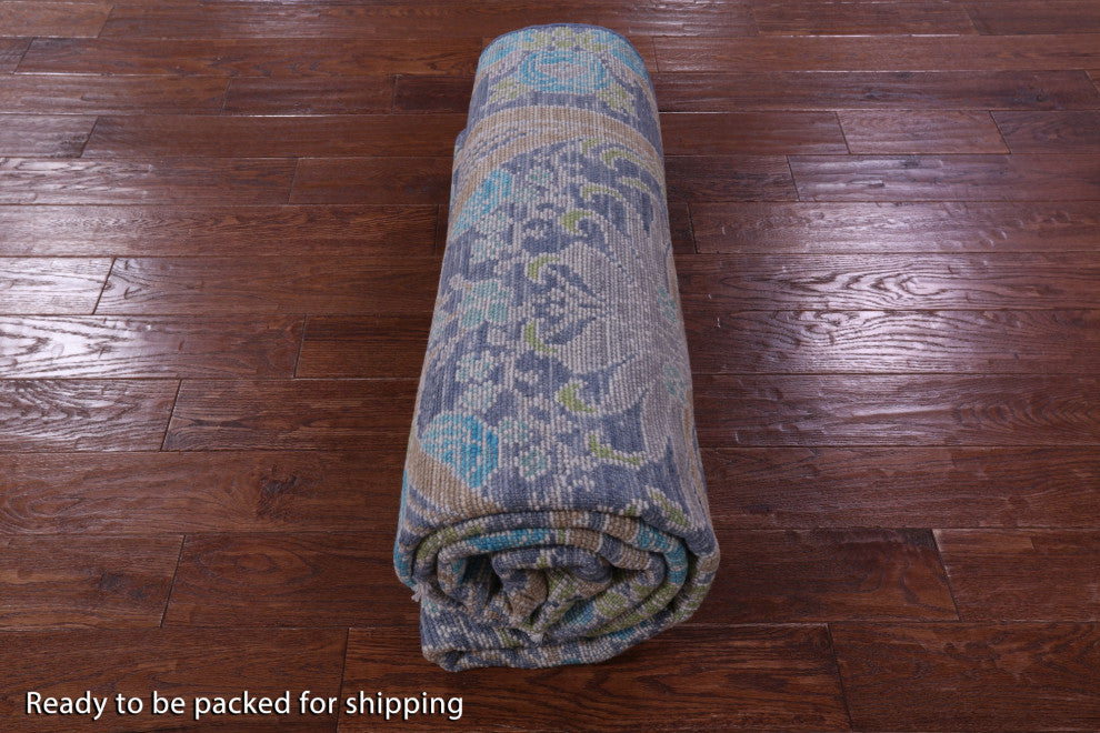 William Morris Handmade Wool Rug 6' 0" X 9' 2" - Q14945
