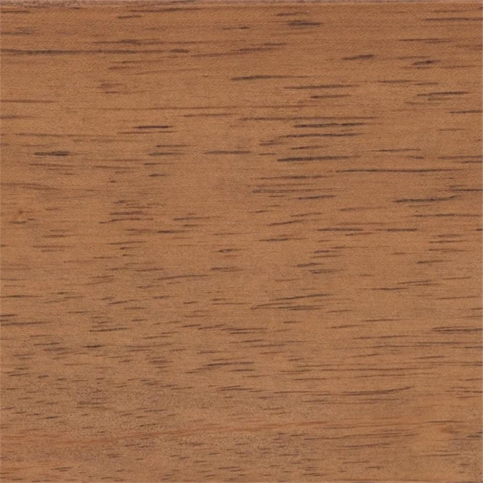 Winston Walnut Brown Finished Wood Queen Size Platform Bed frame