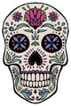 "Sugar Skull II" Digital Paper Print by Janelle Penner, 18"x24"