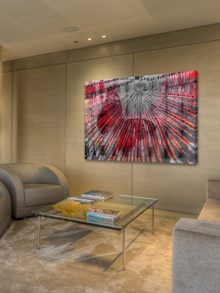 "Butterfly Webbed" Print on Canvas, 45"x30"