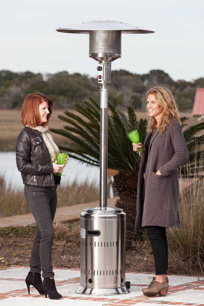 Commercial Patio Heater, Stainless Steel
