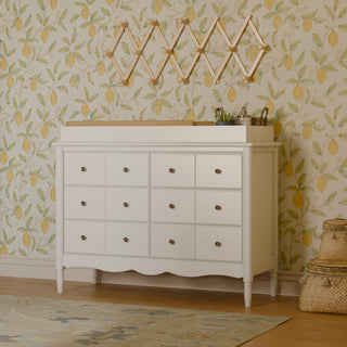 Liberty 6-Drawer Assembled Dresser, Warm White