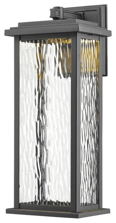 Sussex LED Black Outdoor Wall Light