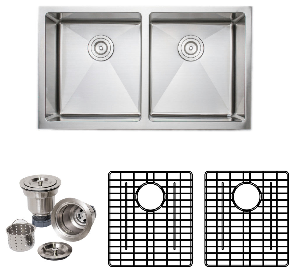 Wells Sinkware Double Apron Farm Sink Pack