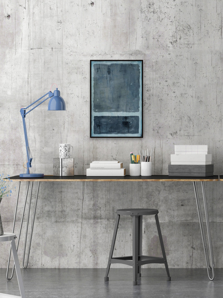 "Direction and Purpose" Floater Framed Painting Print on Canvas, 24x36