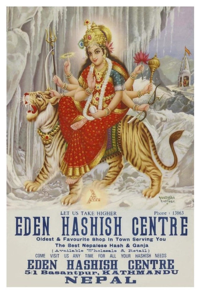 "Vintage Vices: Eden Hashish Center" Paper Print by Vintage Vices, 26"x38"