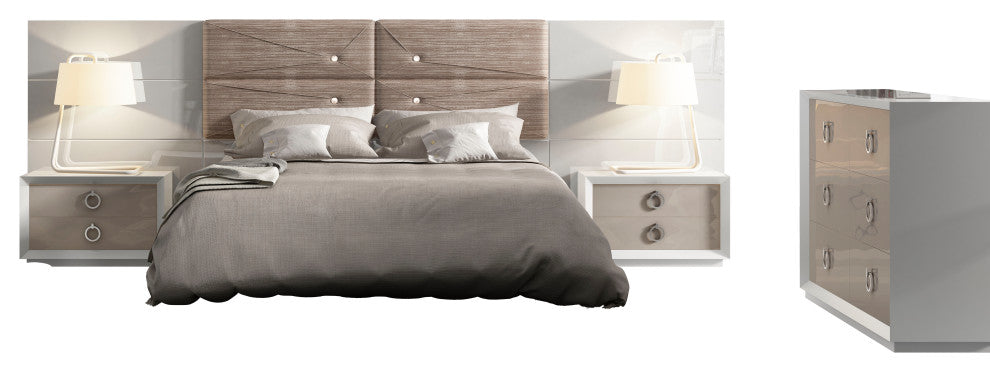 London Bed Dor75, Queen, Set4