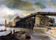 Johan Barthold Jongkind Le Pont de l'Estacade Gallery Wrapped Canvas Print