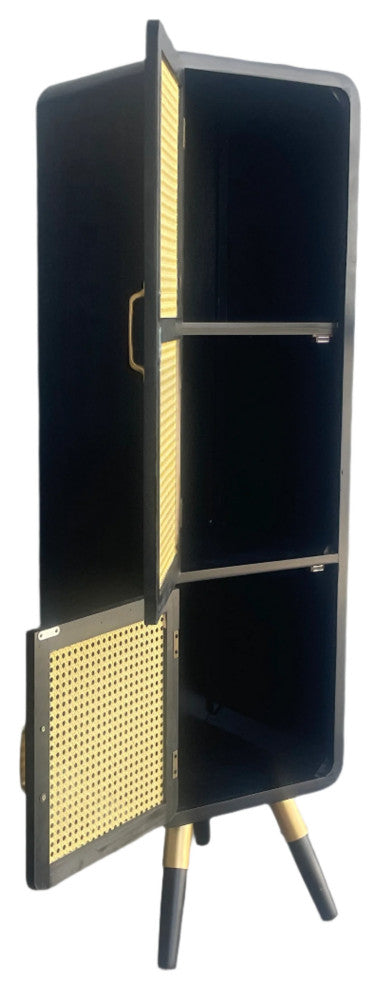 Full product shot on white background; cabinet visible with interior opening.