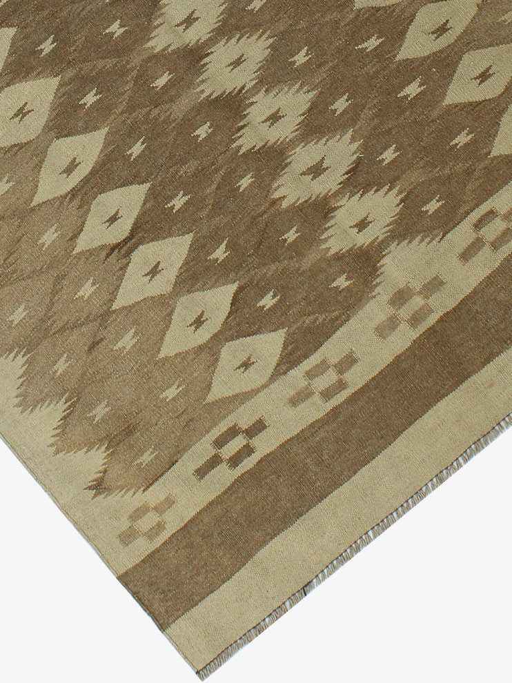 Winchester Kilim Yasemin Ivory Rug, 4'2x5'9