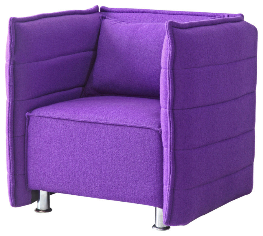 Modern Classics Sofata Chair, Purple