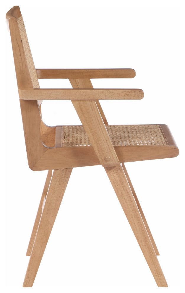 Preston Dining Chair, Set of 2, Natural, Arm Chair
