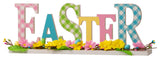 16"L Wooden "EASTER" Table Decor
