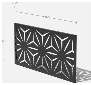 Decorative Screen Panel, Star