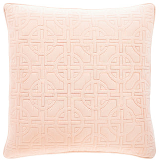 Surya Qcv-001 Dusty Pink Pillow Shell With Polyester Insert 22"H X 22"W