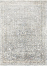 Viscose Acrylic Gemma Area Rug by Loloi, Silver/Multi, 2'8"x10'