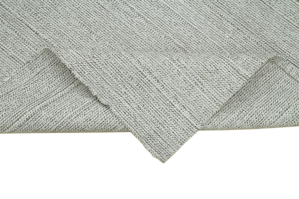 Rug N Carpet - Handmade Turkish 3' 4'' x 7' 9'' Flatweave Wool Kilim Rug