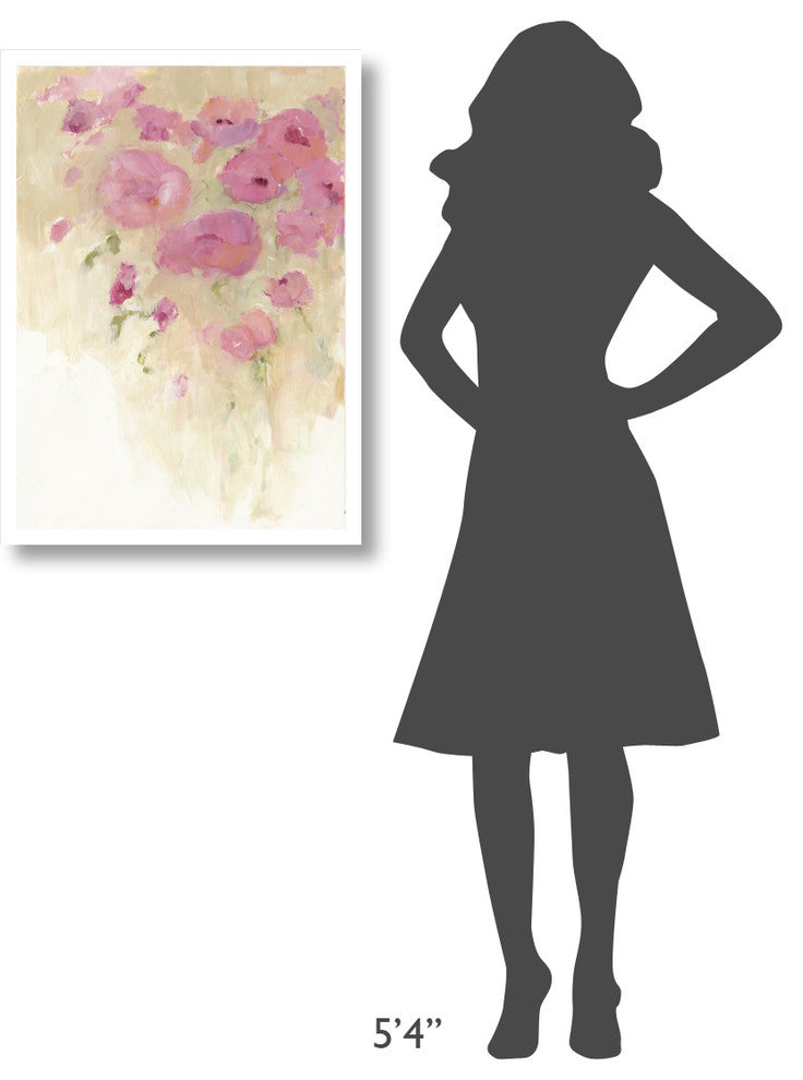 "Floral Watercolor" Digital Paper Print by Avery Tillmon, 23"x32"