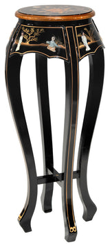 Black Lacquer Plant Stand Royal Ladies