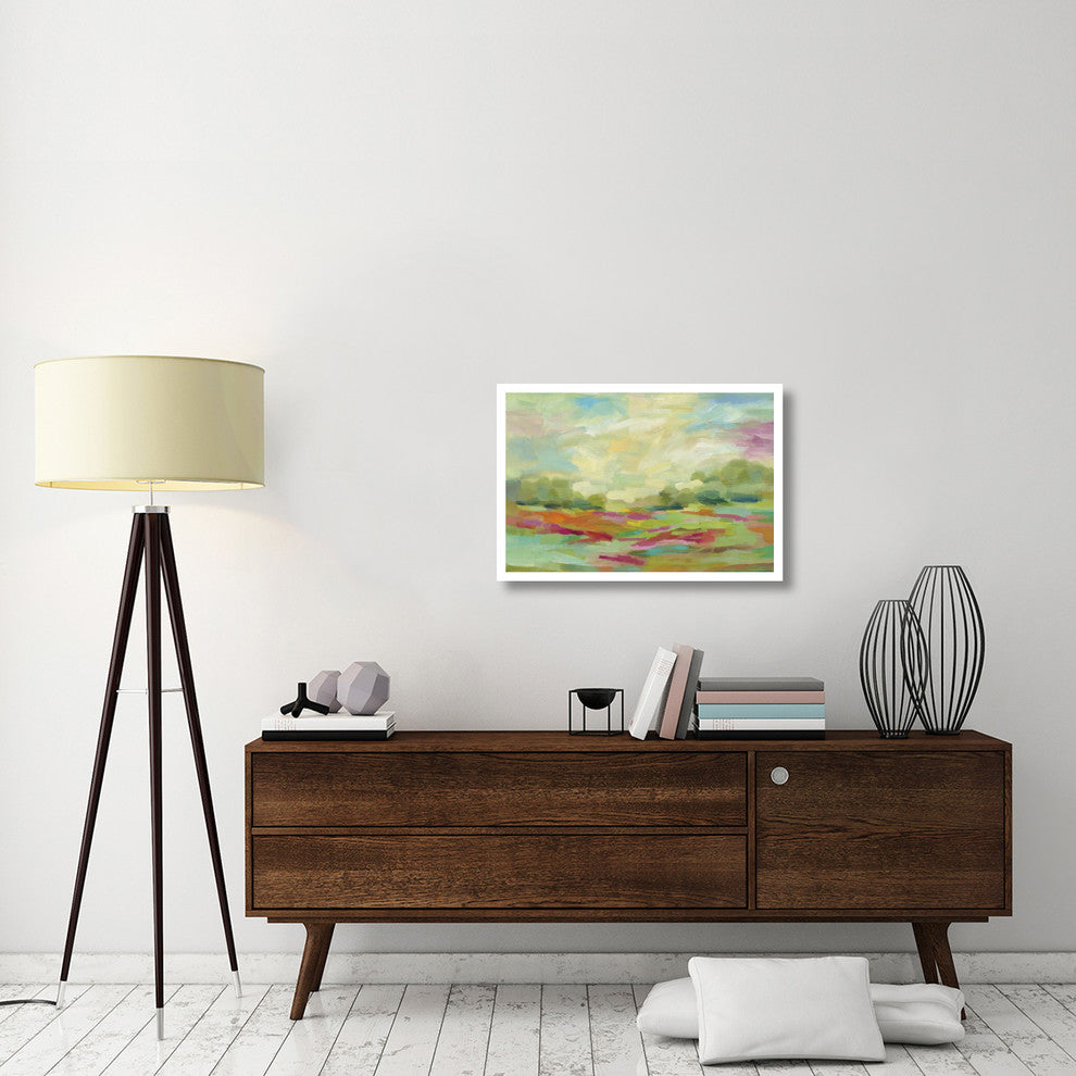 "Sunny Fields" Digital Paper Print by Silvia Vassileva, 32"x22"