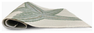 5' x 7' Large Starfish Nautical Indoor/Outdoor Rug, Sage