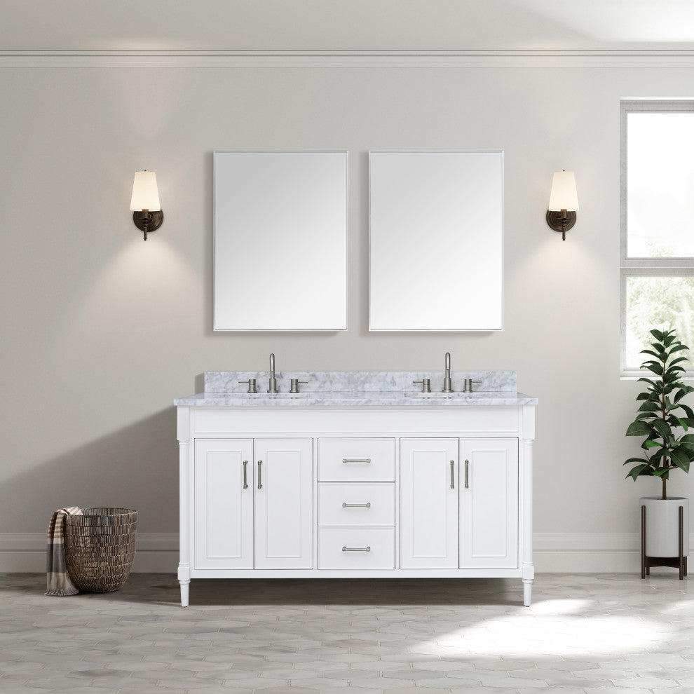 Avanity Bristol 60 in. Vanity Only in White