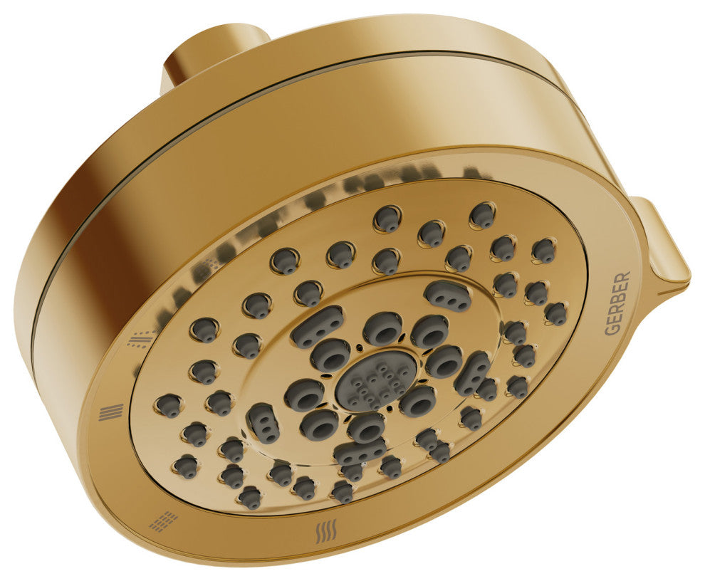 Parma 4 1/2" 5 Function Showerhead 1.75gpm Brushed Bronze