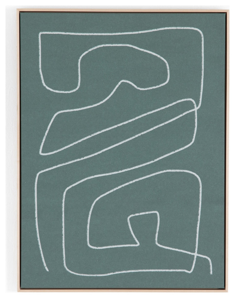 Line Abstract 1 By Dan Hobday
