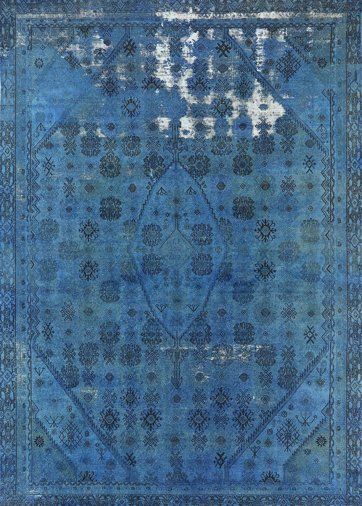 Ahgly Company Indoor Rectangle Mid-Century Modern Area Rugs, 2' x 4'