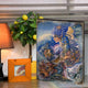 Once in a Blue Moon Wall and Table Top Wooden Decor, 24x18