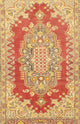 Hand-Knotted Oushak Rug, 4'x6'8"