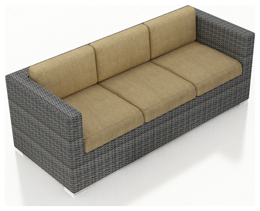 District Sofa, Heather Beige